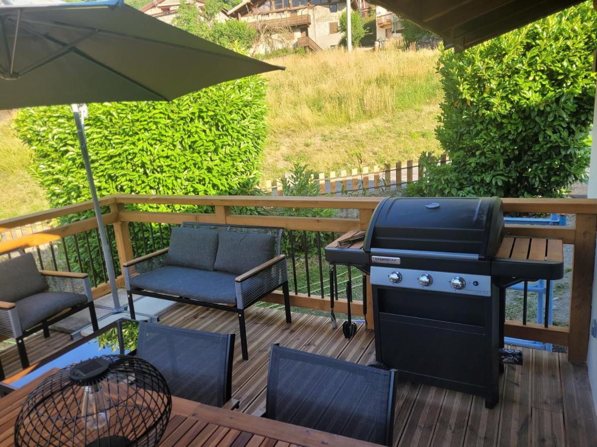 Giteduruisseau73, Heart Of French Alps Paradiski, Maison Entiere 80M2 Au Calme, 2 Chambres 2 Salles De Bain Avec Terrasse Et Garage Бур-Сен-Морис Екстер'єр фото