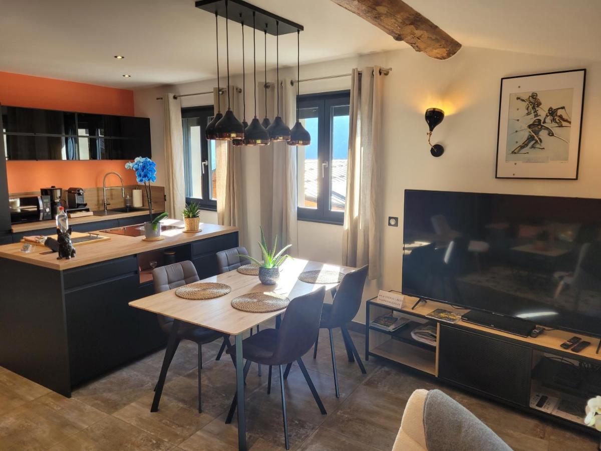 Giteduruisseau73, Heart Of French Alps Paradiski, Maison Entiere 80M2 Au Calme, 2 Chambres 2 Salles De Bain Avec Terrasse Et Garage Бур-Сен-Морис Екстер'єр фото